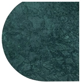 Тъмнозелена мраморна масичка за кафе 34x58 cm Nusa – Hübsch