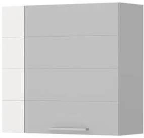 Възможност за персонализиране Висящ шкаф разширение Hudson V7-White - White glossy