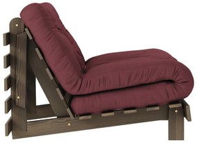 Кресло в цвят бордо Roots - Karup Design