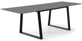 Антрацитна сгъваема трапезна маса 100x210 cm Meza – Hammel Furniture