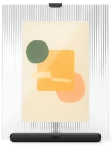 Черна стъклена стояща рамка 16x20 cm Flute – Umbra