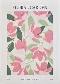 Постер с рамка atmosphera Fleur de Rose, Асорти, 50×70 cm