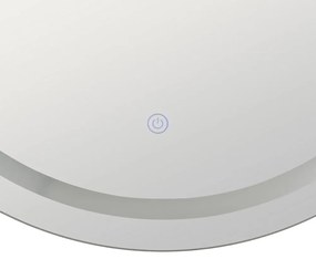 Стенно огледало със светлина 60x60 cm – Ixia