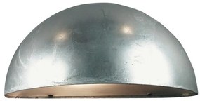 Nordlux - Външно стенно осветително тяло SCORPIUS 1xE27/60W/230V IP33 сребристо