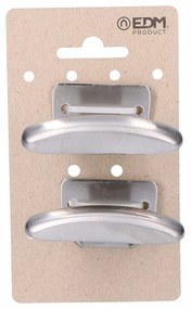 Door Hanger EDM матов 2 броя Облекло Сребрист Неръждаема стомана