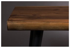 Пейка с черни стоманени крака , дължина 180 cm Alagon - Dutchbone