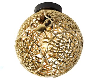 Арт Деко Плафон Златен с Черно - Maro
