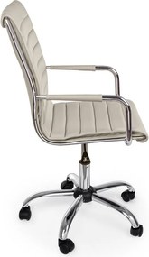 Кафяво-сив офис стол от имитация на кожа Perth – Yes Everyday