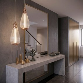 Висяща таванна лампа LHJ120-CP light rose gold