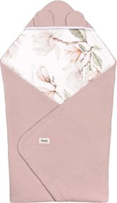 Lionelo - Завивка за столче за кола TRAVEL SWADDLE 90x90 cm бежова Magnolia