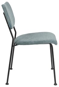 Сиви трапезни столове в комплект от 2 броя Benson - Zuiver