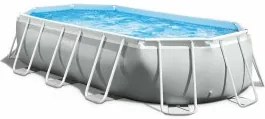 Intex - Овален басейн с метална конструкция Призма 503 х 274 х 122см 26796NP