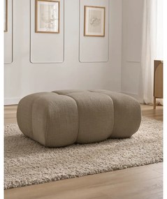 Кафява шенилова табуретка Ivane – Bobochic Paris