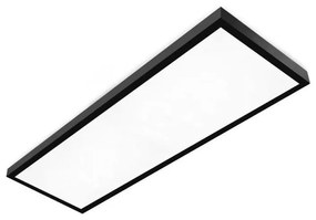 LED Панел за повърхностен монтаж BRISBANE LED/36W/230V 4000K 29,5x119 см черен