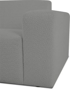 Сив диван от букле 228 cm Roxy – Scandic