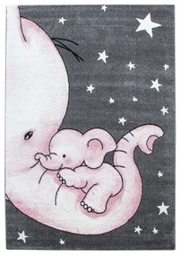 Розово-сив детски килим 140x200 cm Kids – Ayyildiz Carpets