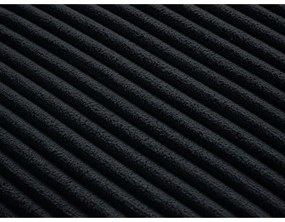 Черна табуретка от рипсено кадифе Chelsea – Bobochic Paris