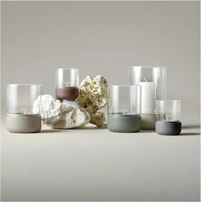 Стъклени свещници в комплект от за чаена свещ 2 бр. Calma – Blomus