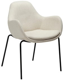 Кремав стол от плат букле Zimmer – DAN-FORM Denmark