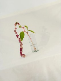 Стъклена ръчна изработка ваза (височина 24 cm) Tubu – noo.ma