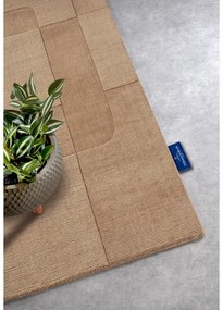 Бежова ръчно изработена вълнена пътека 80x250 cm Charlotte – Villeroy&amp;Boch