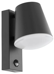 Eglo 97451 - Външна, настенна лампа със сензор CALDIERO 1xE27/10W/230V IP44