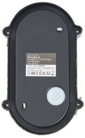 Външна стенна и таванна лампа антично злато овална IP44 - Noutica