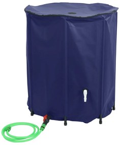 Резервоар за вода с кран, сгъваем, 1250 л, PVC