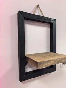 Декоративна стенна етажерка /D010051/