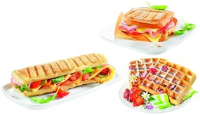 Машина за сандвичи в черно и сребристо Break Time - Tefal