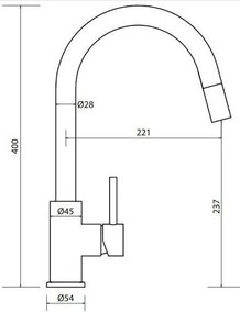 Кухненски кран Eurorama Inox 702600-Xruso