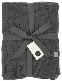 Сиво плетено одеяло 130x170 cm Gentle – Södahl