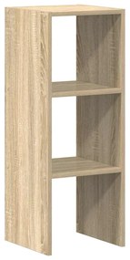 858807 vidaXL Библиотека стифиращи дъб сонома 30x30x80 см инженерно дърво