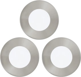 Eglo 94734 - Комплект 3x вградени LED осветителни тела FUEVA LED/2,7W/230V
