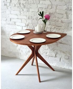 Трапезна маса от декор от дъб 90x90 cm Jubi – Ragaba