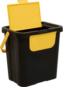 Комплект от 3 коша за разделно събиране 5five, Пластмаса, 24 l
