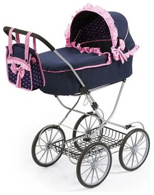 Количка за Кукли Reig Dolls Pram Морско син 64 cm