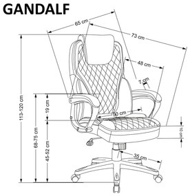 Офис стол GANDALF