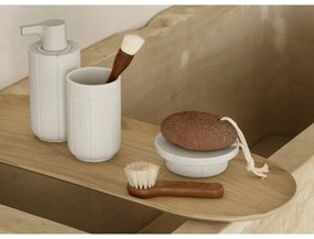 Кремава чаша за четки за зъби от полиресин Kua – Blomus