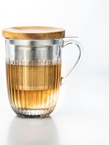 Стъклена чаша с цедка 280 ml Ouessant - La Rochére