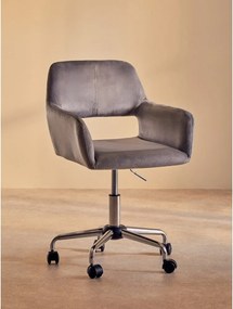 Сив тапициран офис стол Brent – Premier Housewares