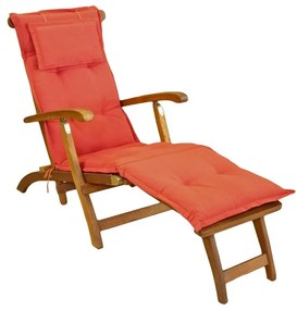 Възглавница за градински стол за шезлонг тухлен 48x175 cm Bristol – Sun Garden