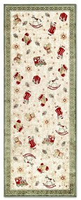 Зелена пътека с коледен мотив със смес от памук 80x200 cm Toy's Delight Green Christmas – Villeroy&amp;Boch