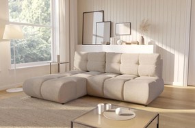 Ъглов Диван Лимо - Бежов - Ляв