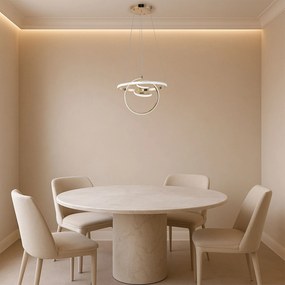 Висяща LED лампа G066-CP Gold