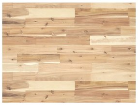 3279740 vidaXL Плот за бюро, необработен, 100x60x4 см, масивно дърво акация