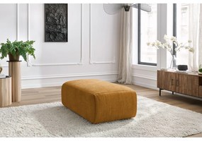 Табуретка в цвят горчица Jeanne - Bobochic Paris