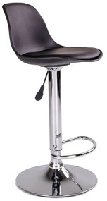Черни въртящи се бар столове в комплект от 2 броя 82 cm Trondheim - House Nordic