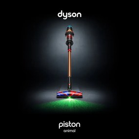 Вертикална прахосмукачка Dyson V16 Piston Animal 492963-01, 315AW, 900W, 1.3 л, 70 мин, CleanCompaktor™, Hyperdymium™, MyDyson™, HEPA, LCD, Черен/мед