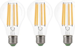 К-кт 3x LED Крушка VINTAGE A60 E27/9W/230V 3000K - Brilagi